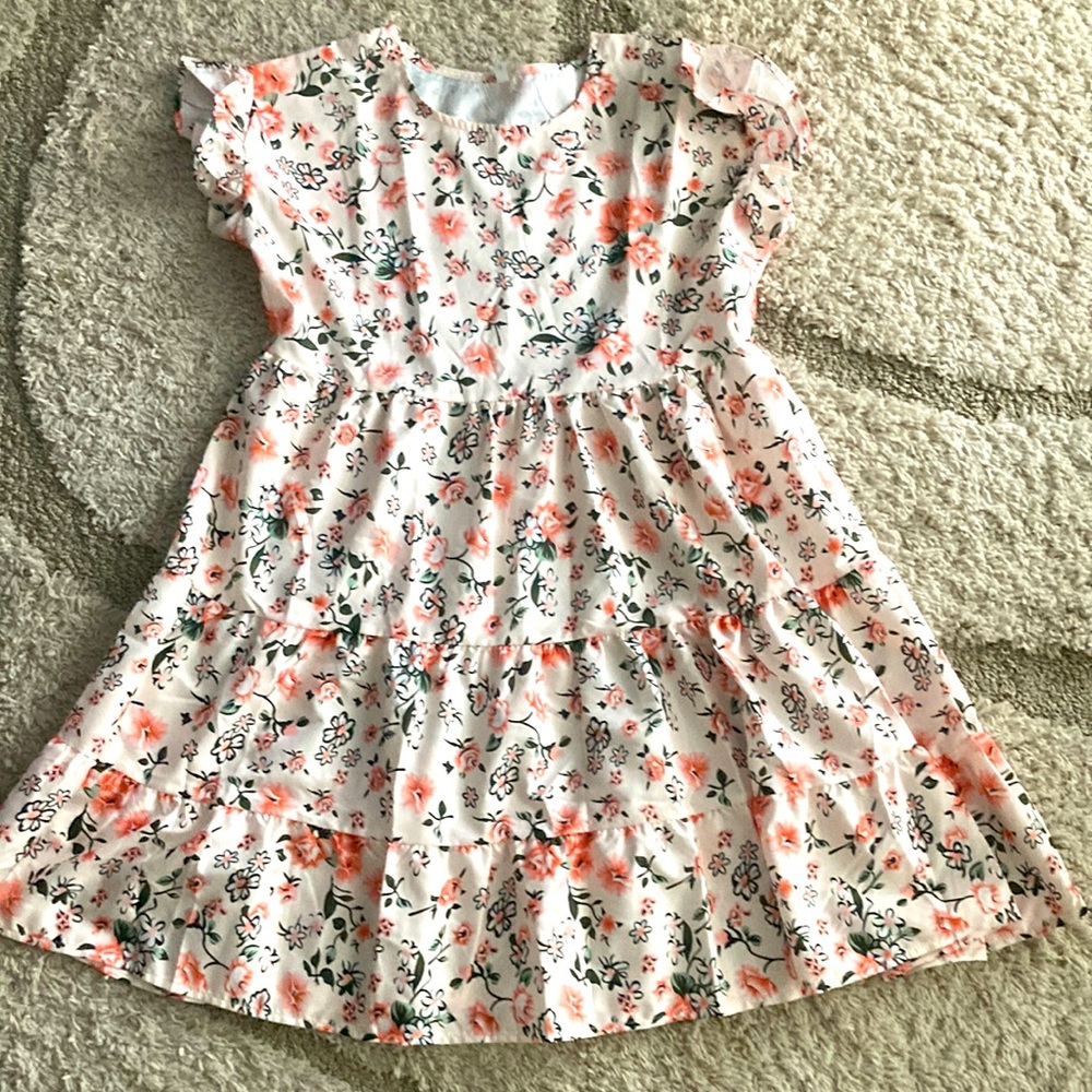 Medium, floral dress